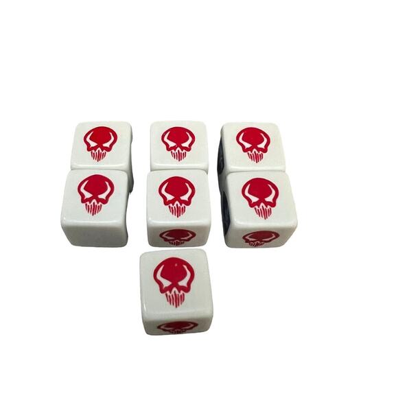 HeroScape Dice Lot of 7 - Picture 1 of 3